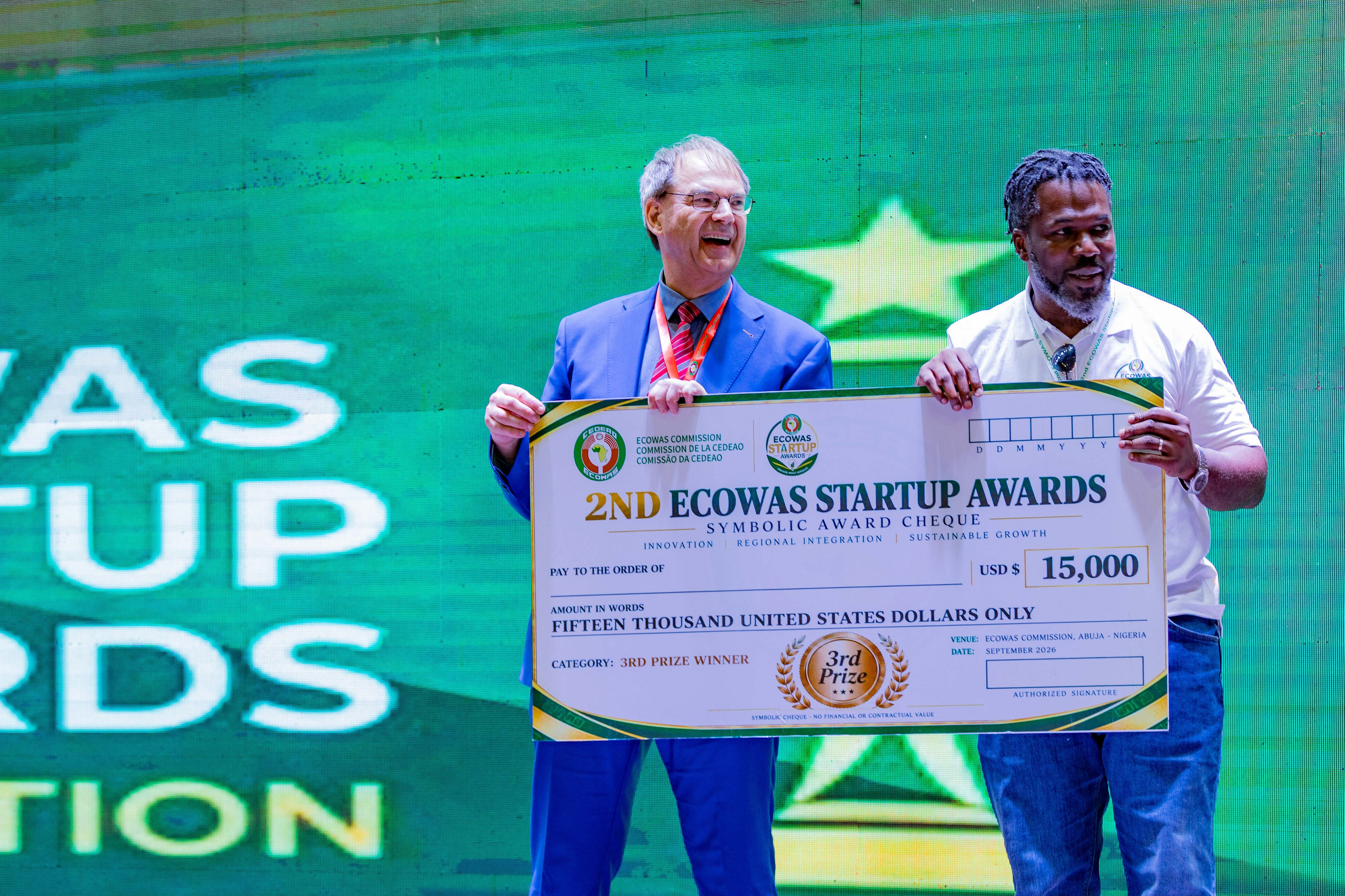 Second Edition of ECOWAS Startup Awards - September 30th, 2026 — 2