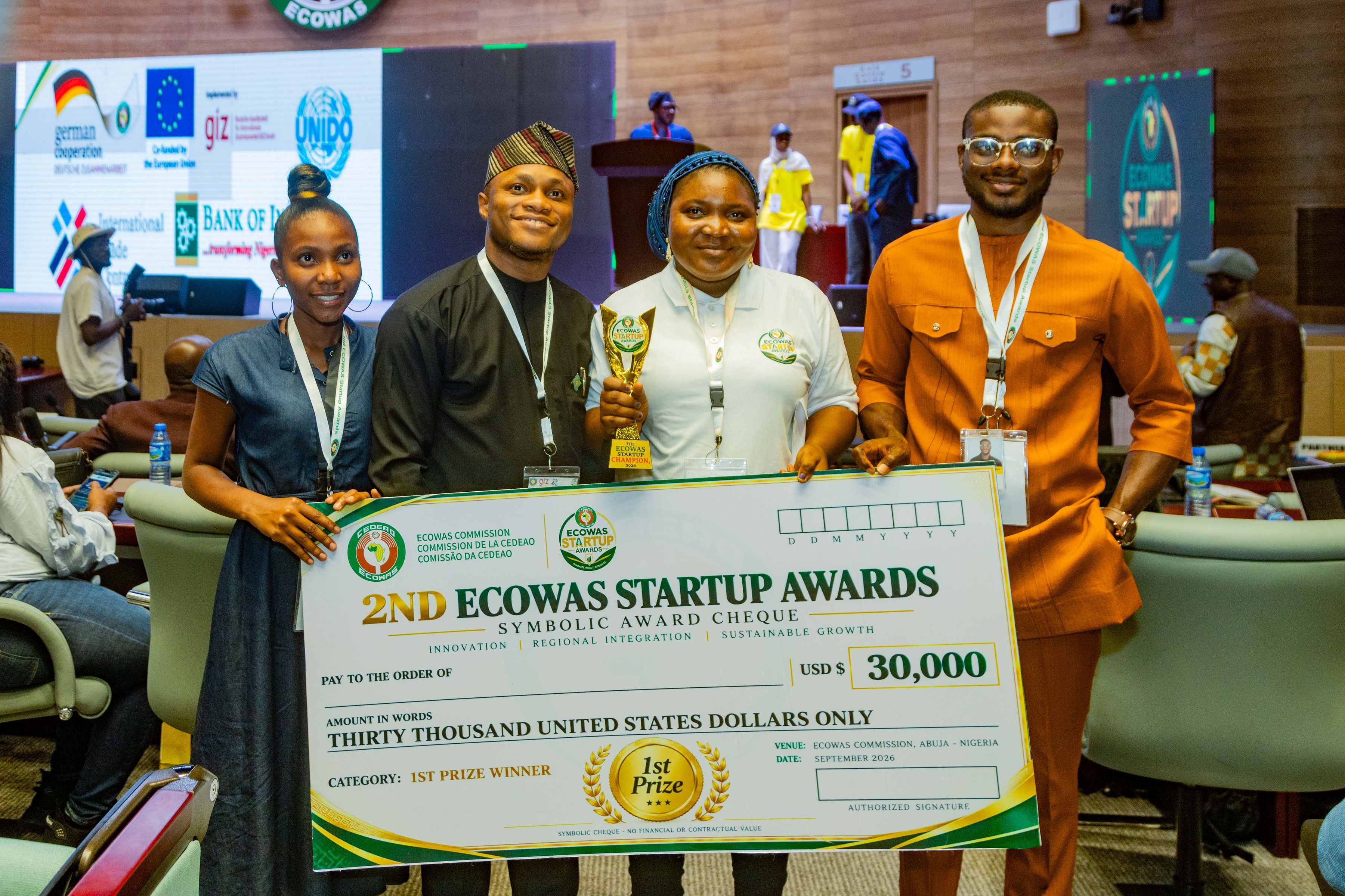 Second Edition of ECOWAS Startup Awards - September 30th, 2026 — 9