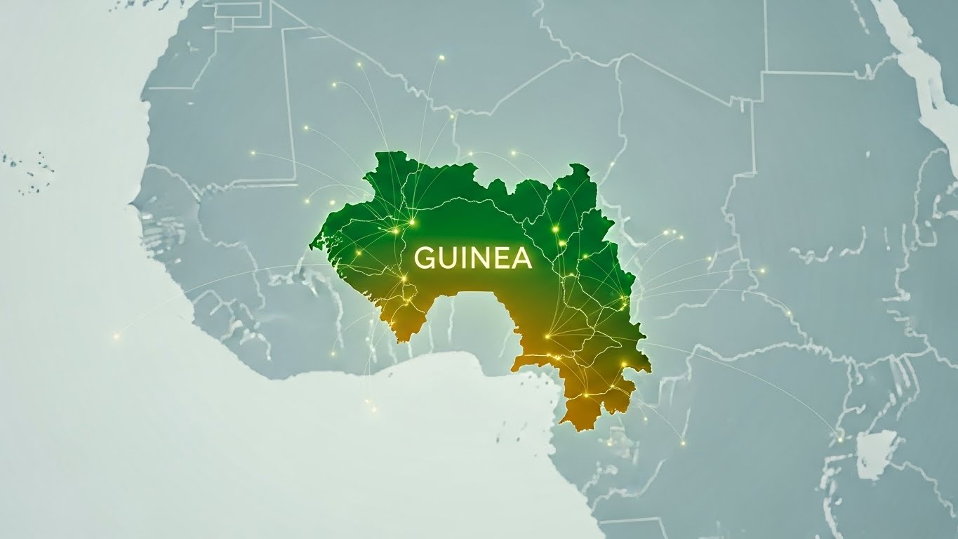 Guinea Map