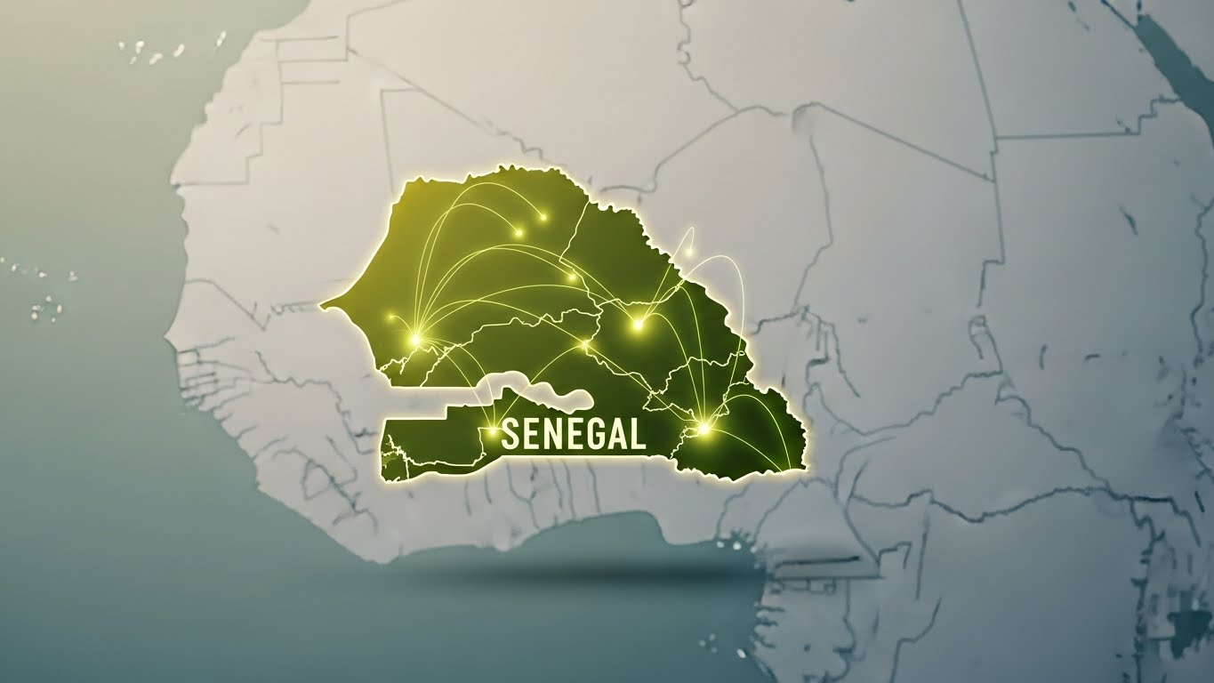 Senegal Map